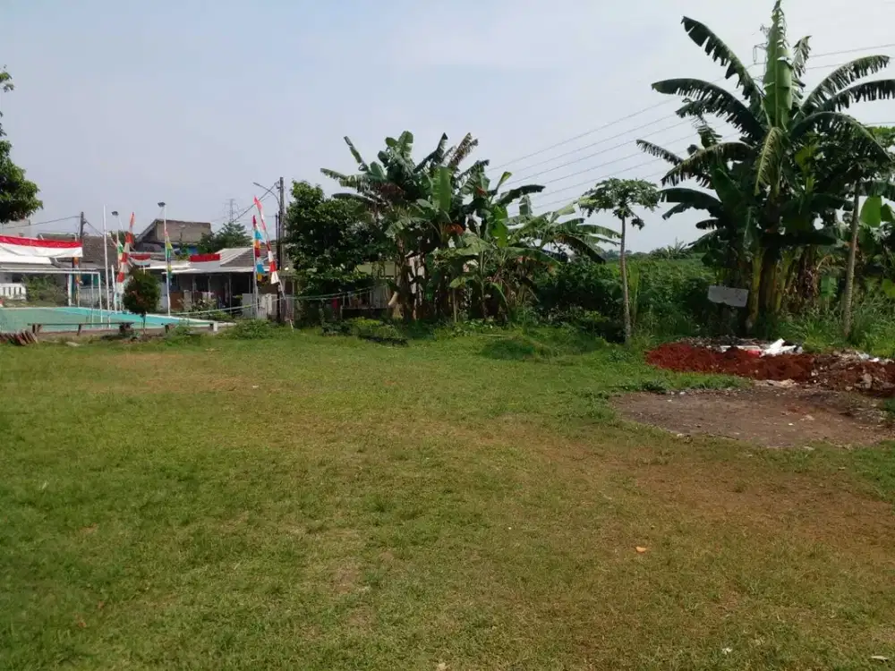 Kaveling Bogor Cicilan 12x Tanpa Bunga 0% , 10 Menit Stasiun Citayam