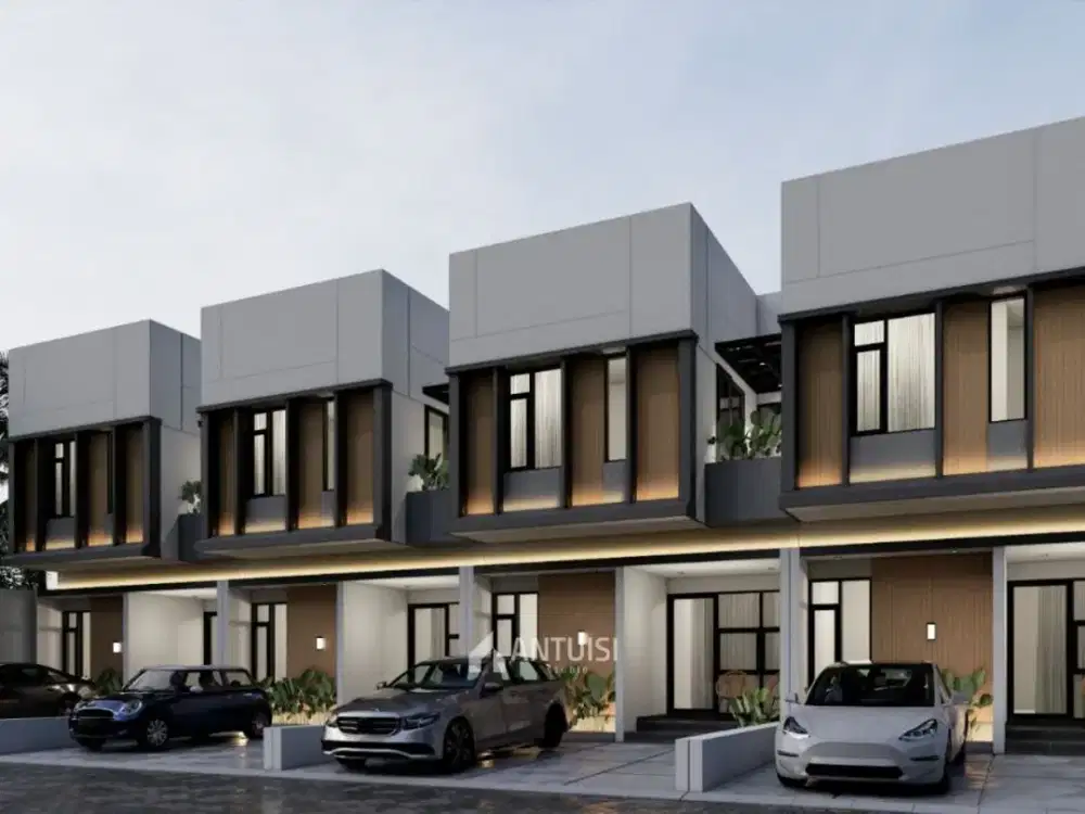 Rumah elite modern strategis cibubur jaktim. Pinggir jalan raya