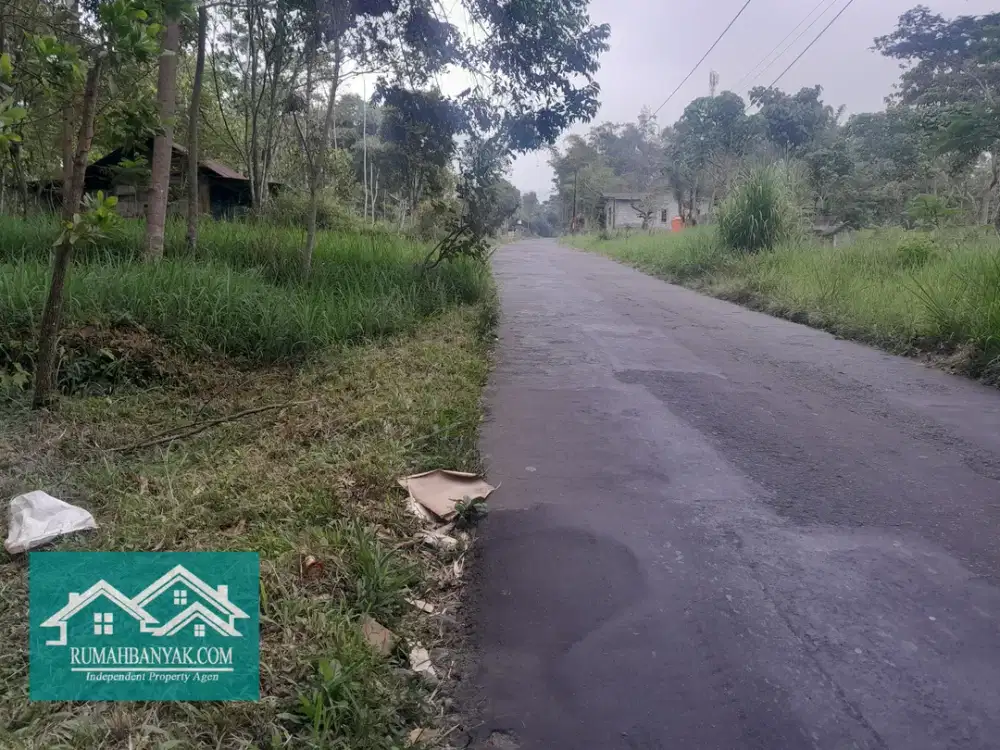 Jual Tanah Murah Tepi Jalan Aspal Lavatour Cangkringan, 400 Ribuan !