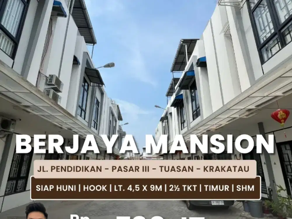Jual Rumah Tipe Townhouse Siap Huni Hook Di Pancing