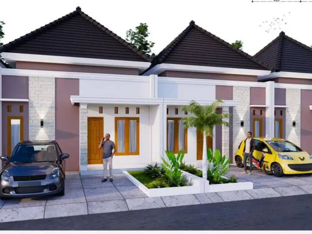 Rumah Limasan minimalis cluster harga promo solobaru