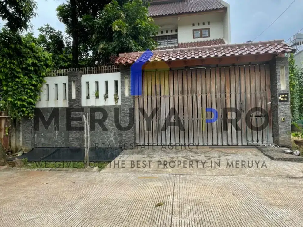 Rumah Cantik Siap Huni Kawasan Nyaman di Kav DKI Meruya