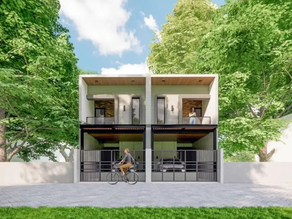 jual rumah baru inden lokasi perum gunung anyar mas surabaya