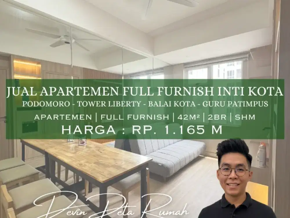 Jual Apartemen Full Furnish Di Inti Kota Medan