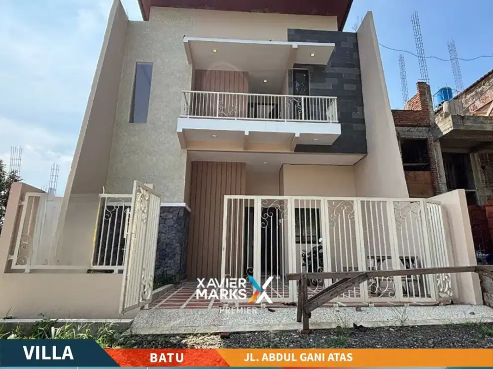 Dijual Villa Baru View Pegunungan di Jl Abdul Gani Atas Batu