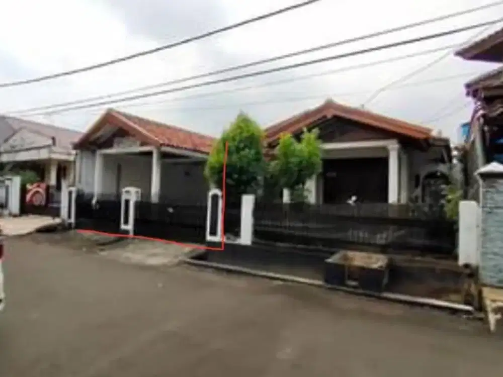 dijual rumah hitung tanah di komplek Pertamina dekat stasiun pondok