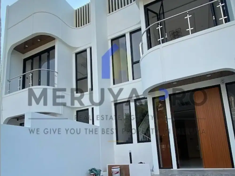 Rumah Baru Siap Huni Semi Furnish di Kav DKI Meruya Utara