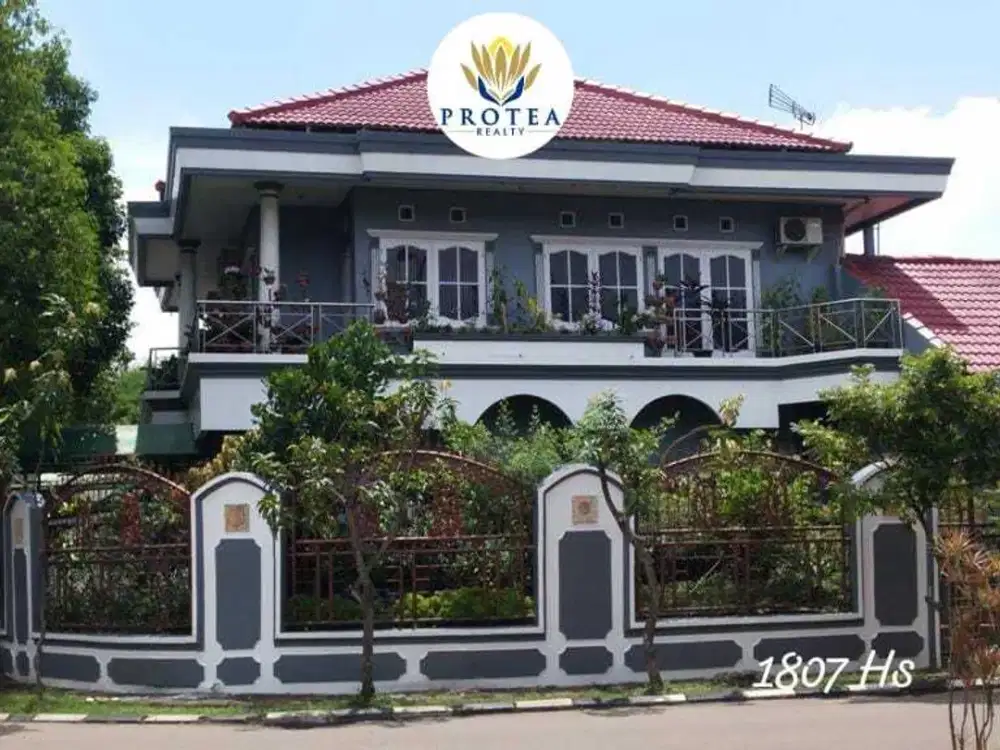 Dijual Rumah Hook Luas Depan Jalan Utama Kencana Loka BSD