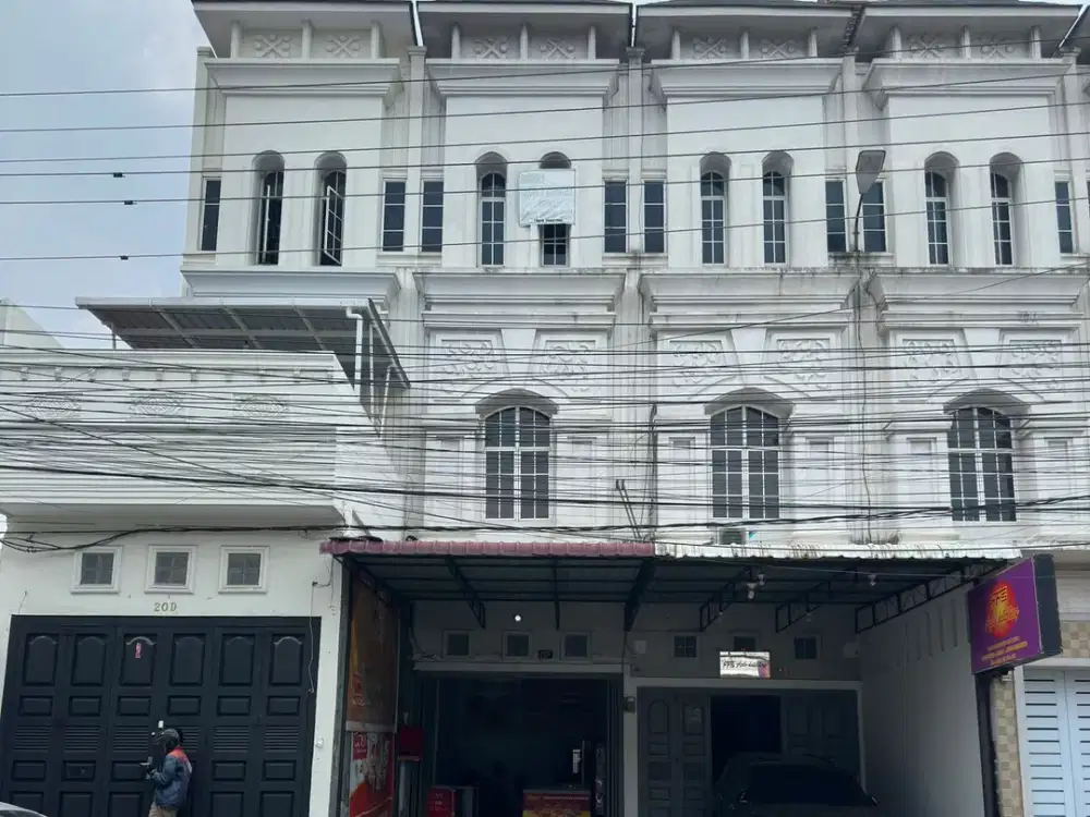 di jual ruko strategis siap huni pasar III krakatau kota medan
