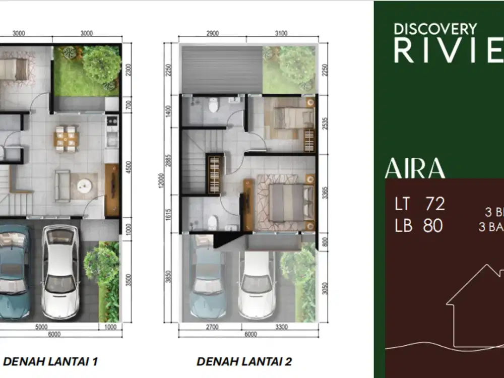 Cluster Discovery Riviera di Bintaro Jaya Harga Mulai Rp1,6 Milyaran!