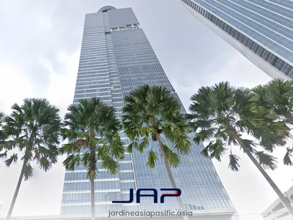 Sewa Kantor Gama Tower 210 M2 Bare Strategis di Kuningan Akses Transum