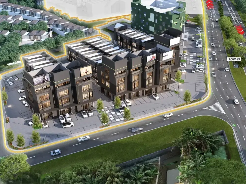Dijual Ruko Maxim Square Paramount di Gading Serpong samping Boulevard