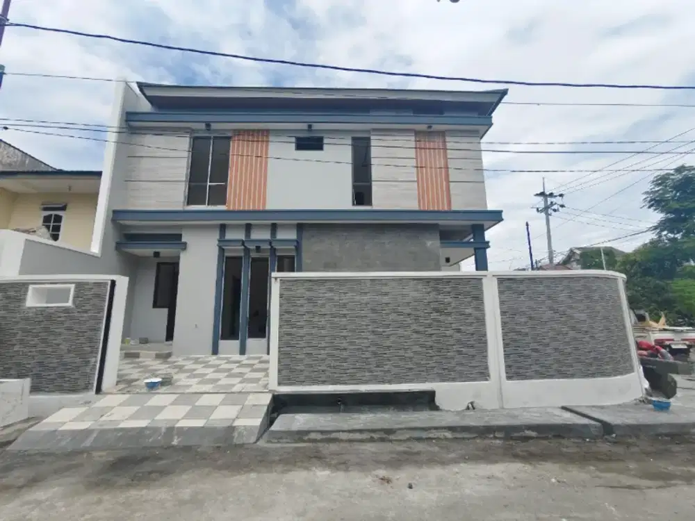 dijual rumah baru lokasi baruk utara surabaya