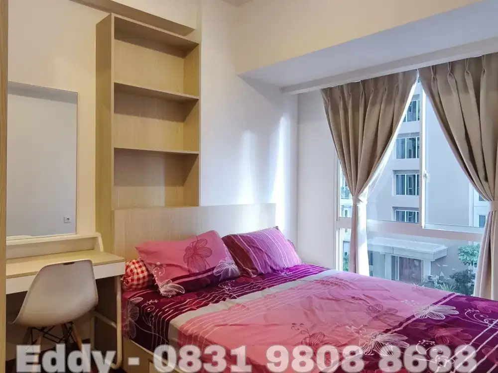 Disewakan Tokyo Riverside Apartment - 2BR Full Furnished Garden View
