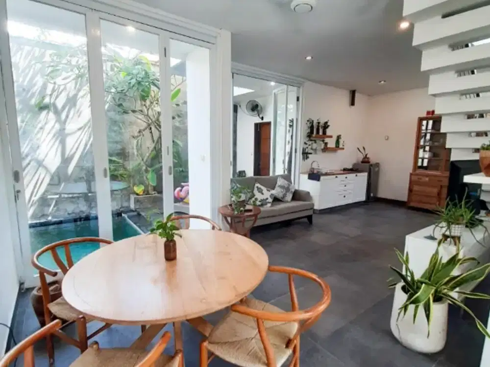 Villa Strategis Modern Minimalist Bidadari Seminyak Kuta Bali