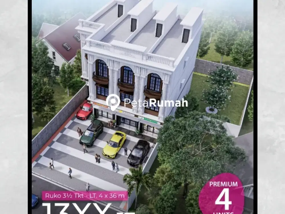 Jual Ruko Baru Kondisi Kosong Di Jalan Rakyat - Krakatau