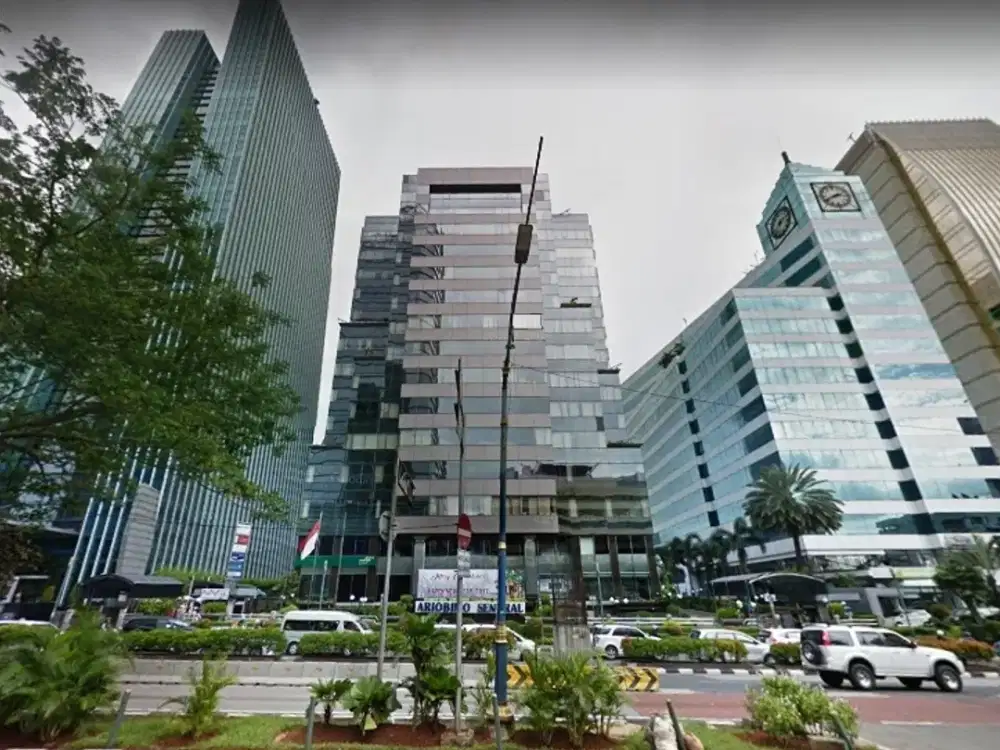 Sewa Kantor Ariobimo Sentral 185 M2 Bare Strategis Dekat LRT Kuningan