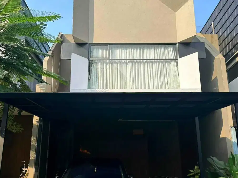 Dijual Rumah Second Fully Furnished Dalam Townhouse Di Bambu Apus