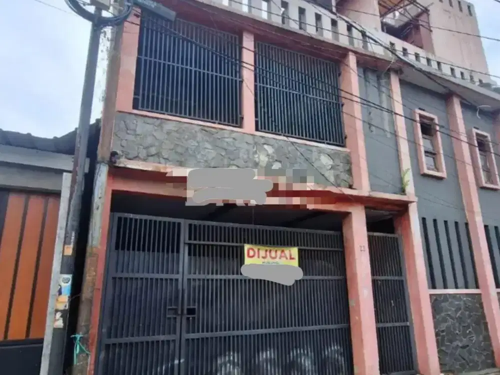 Rumah MURAH Lelang 3 lantai bagus strategis Jl. Kp. Sukamaju,cimahi