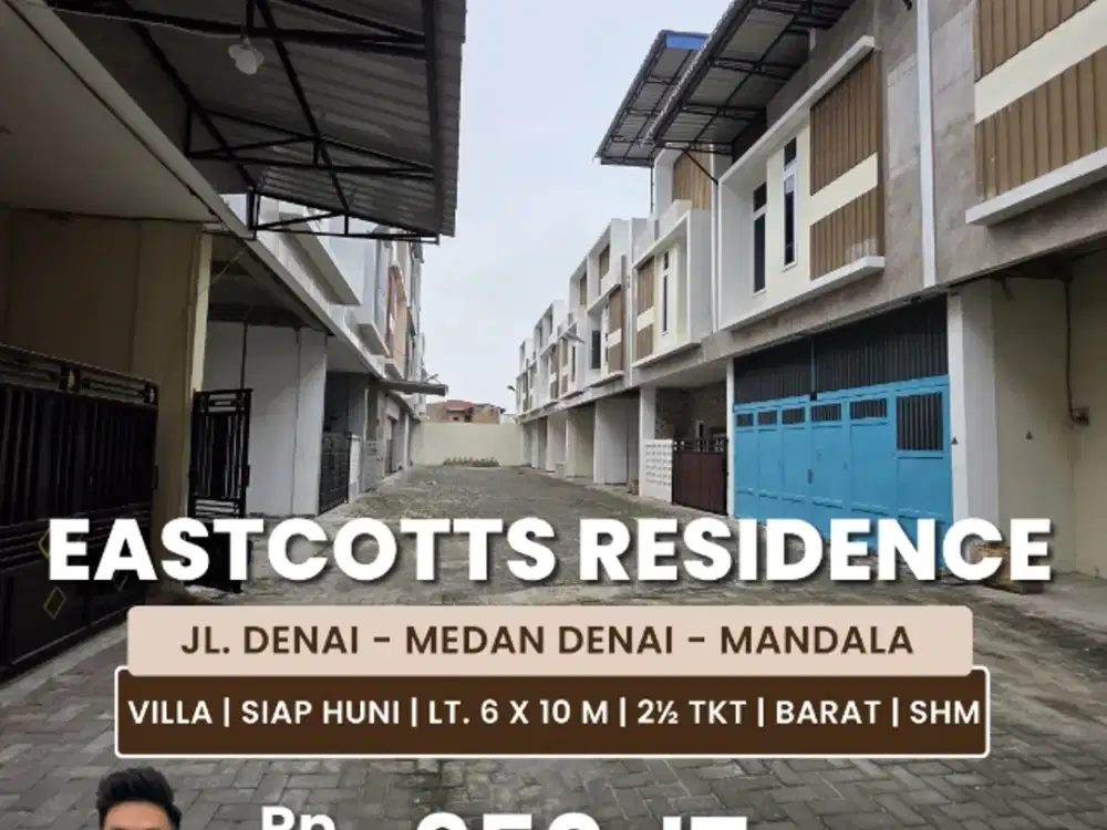 Jual Rumah Tipe Villa Kondisi Siap Huni Di Denai