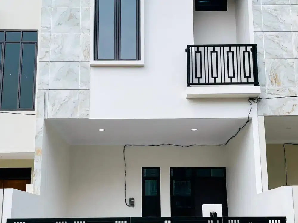 Dijual Rumah Baru Minimalis Strategis di Harapan Indah Bekasi