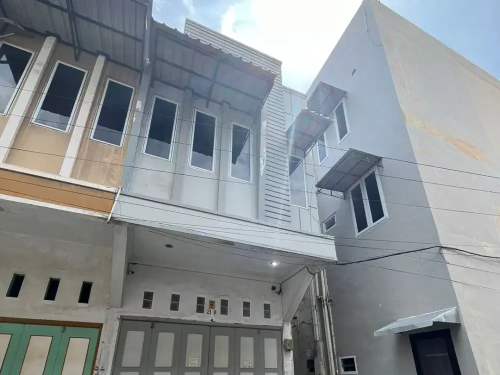 di jual rumah siap huni dengan perabot komplek daerah karya kota medan