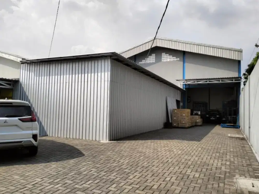 Dijual Gudang Siap Pakai di Nol Jalan Raya Balong Bendo - Sidoarjo (Krian)
