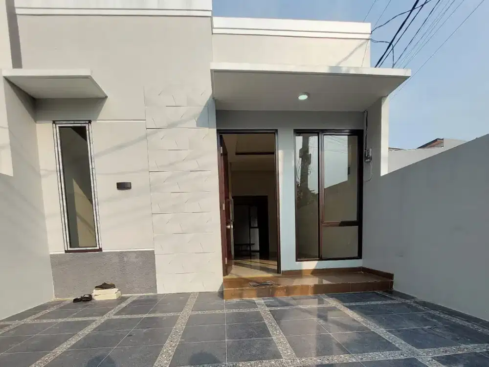 Rumah Baru Jadi 1 Lantai Siap Huni Komplek Pepabri Posisi Hoek SHM