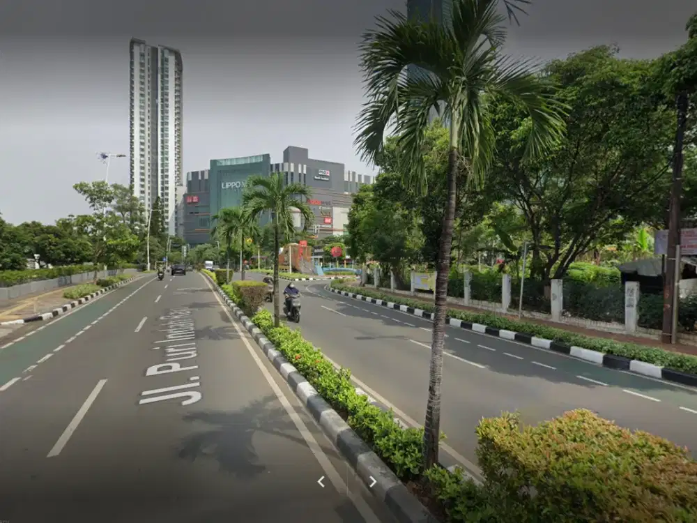 Sewa Tanah di Puri Indah Raya samping MCD Hoek 2250 m2 STRATEGIS !!