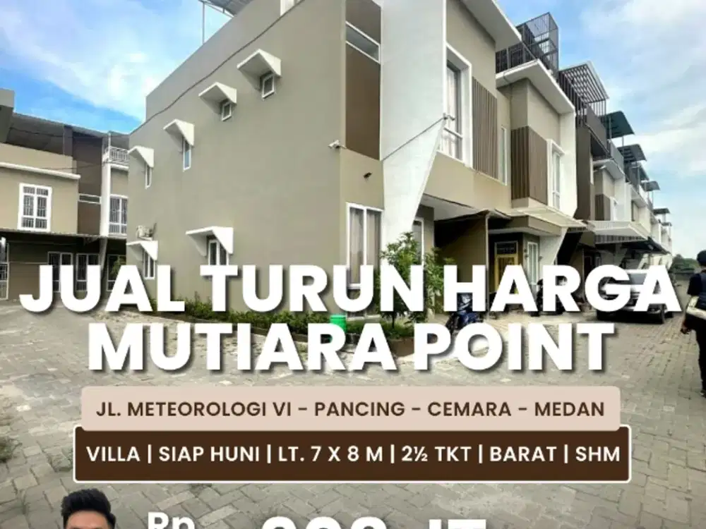 Jual Rumah Tipe Villa Kondisi Siap Huni Daerah Pancing