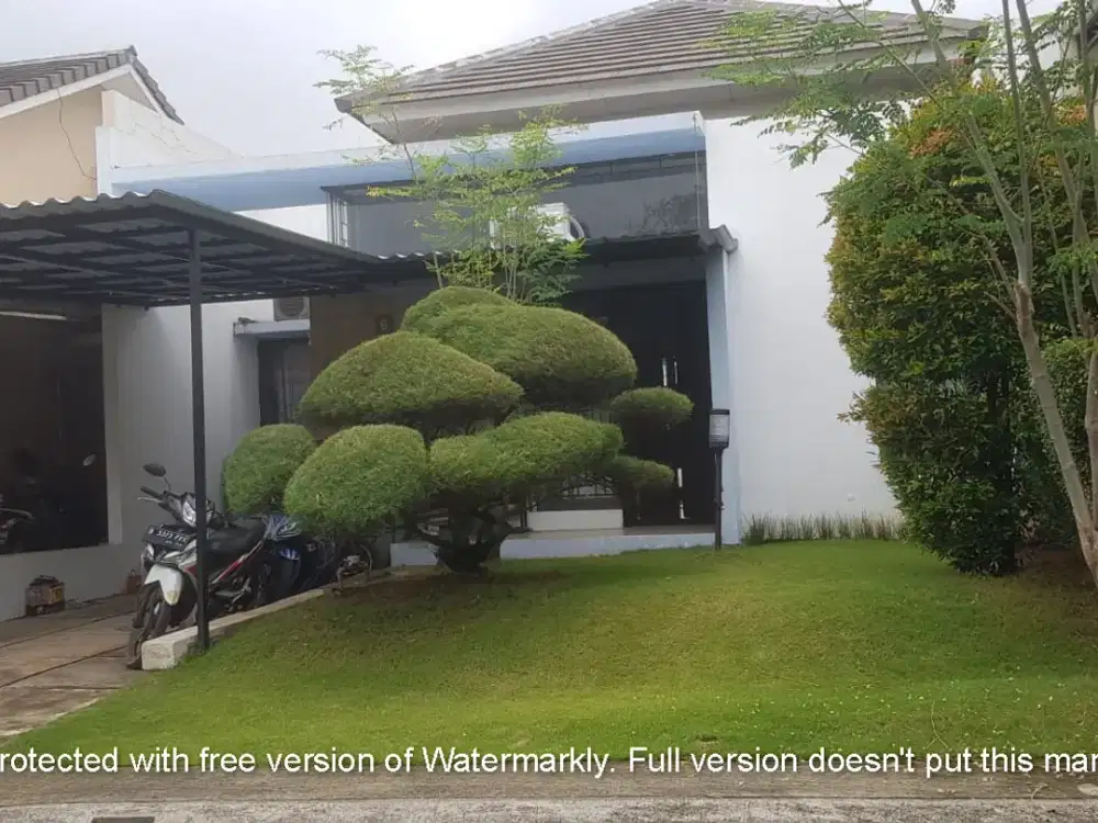 Rumah Bagus Siap Huni Unfurnished Di Cluster Elysium Lippo Cikarang