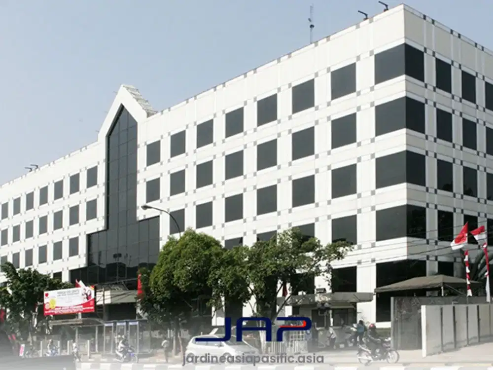 Sewa Kantor Wisma Mampang Luas 160 M2 Partisi Strategis di Mampang