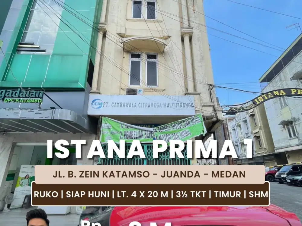 Jual Ruko Siap Huni Lokasi Strategis Daerah Katamso