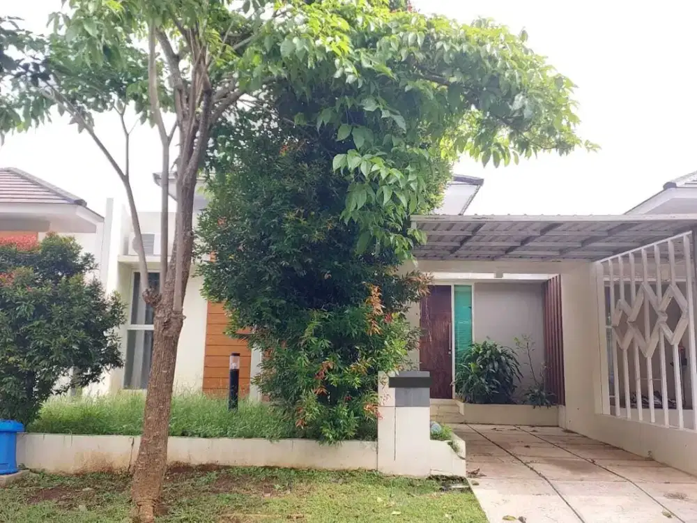 RUMAH SATU LANTAI BSB CITY SEMI FURNISH