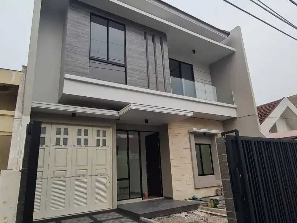 Dijual Rumah Baru Modern Minimalis Bangun Dari Awal Surabaya Timur