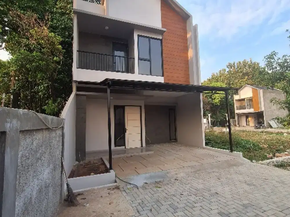 Rumah Murah 900 Jutaan Free Kanopi 10 Menit Dari Toll Jatiwarna