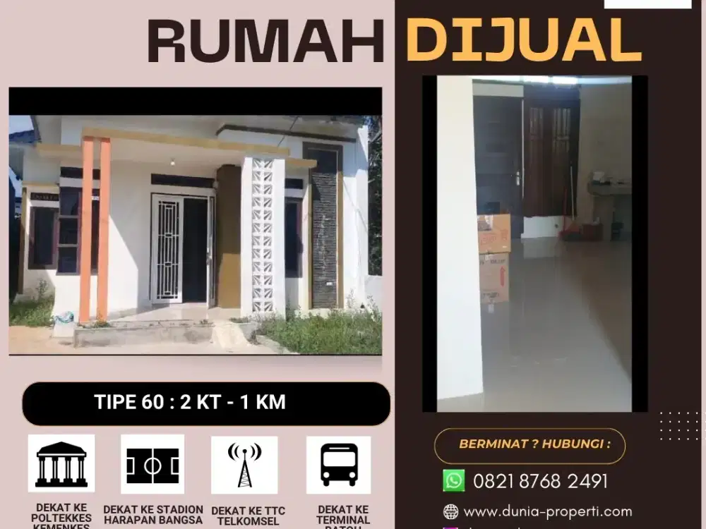 Rumah Strategis dan Siap Huni diKawasan Lamcot Darul Imarah Aceh Besar