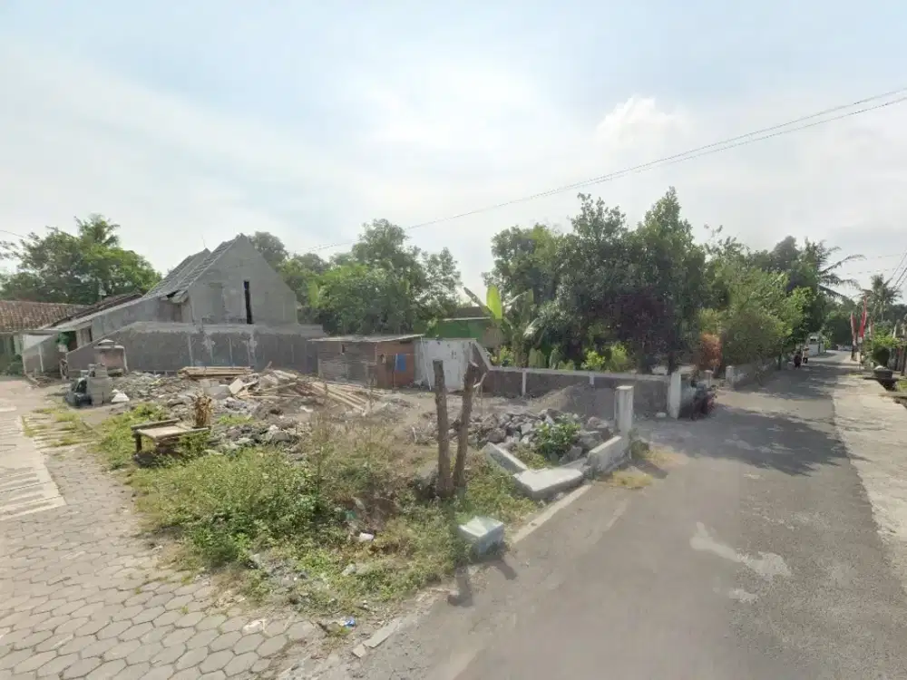 2 Menit Pasar Cebongan, Tanah Murah Mlati Sleman SHM Siap AJB