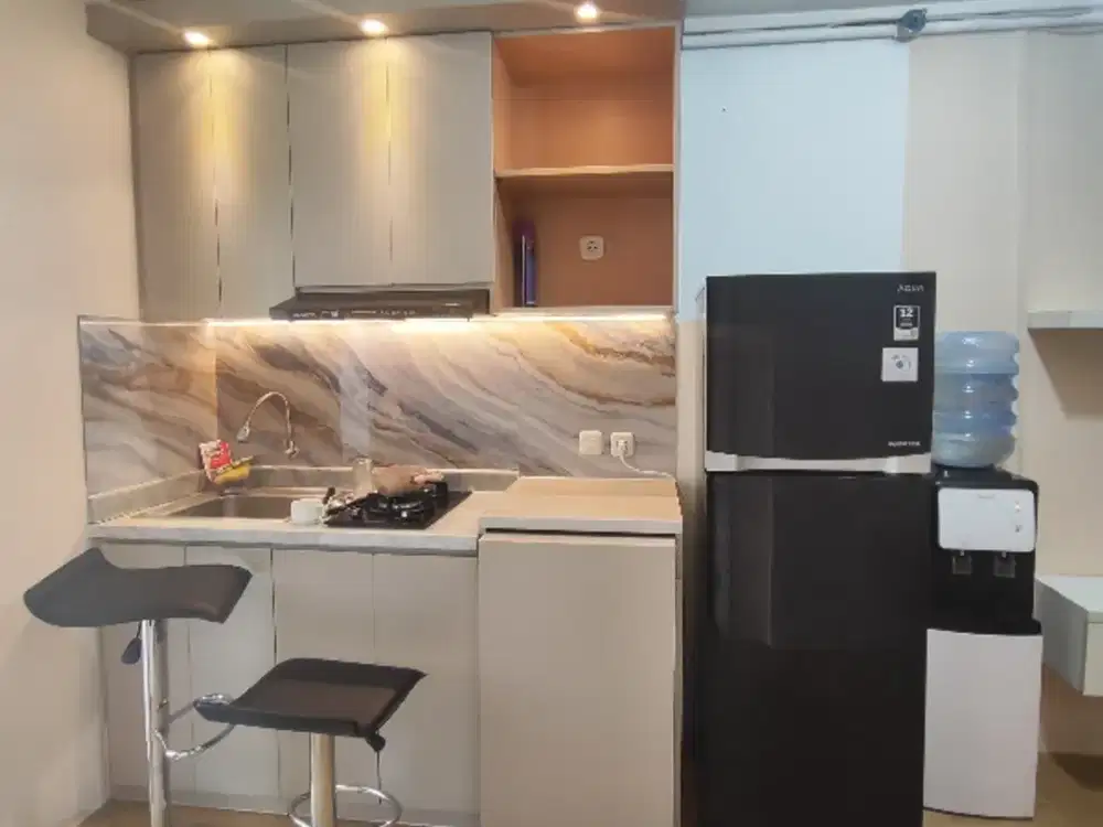 Di jual type 1 br fullfurnish atas mall bassura city view kota