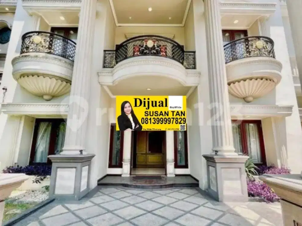 Jual Rumah Mewah Classic Murah Pakuwon Indah Surabaya
