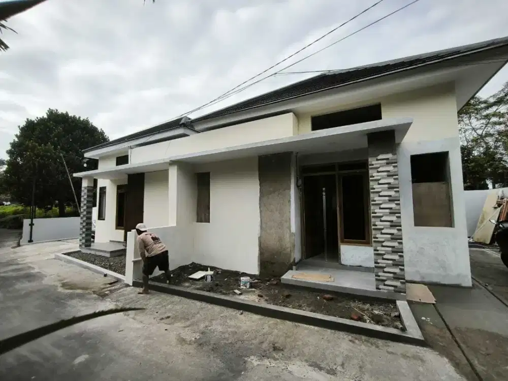 RUMAH PROSES BANGUN 2 KMR TIPE 47 460JT NEGO DEKAT RSUD SLEMAN.JK13373