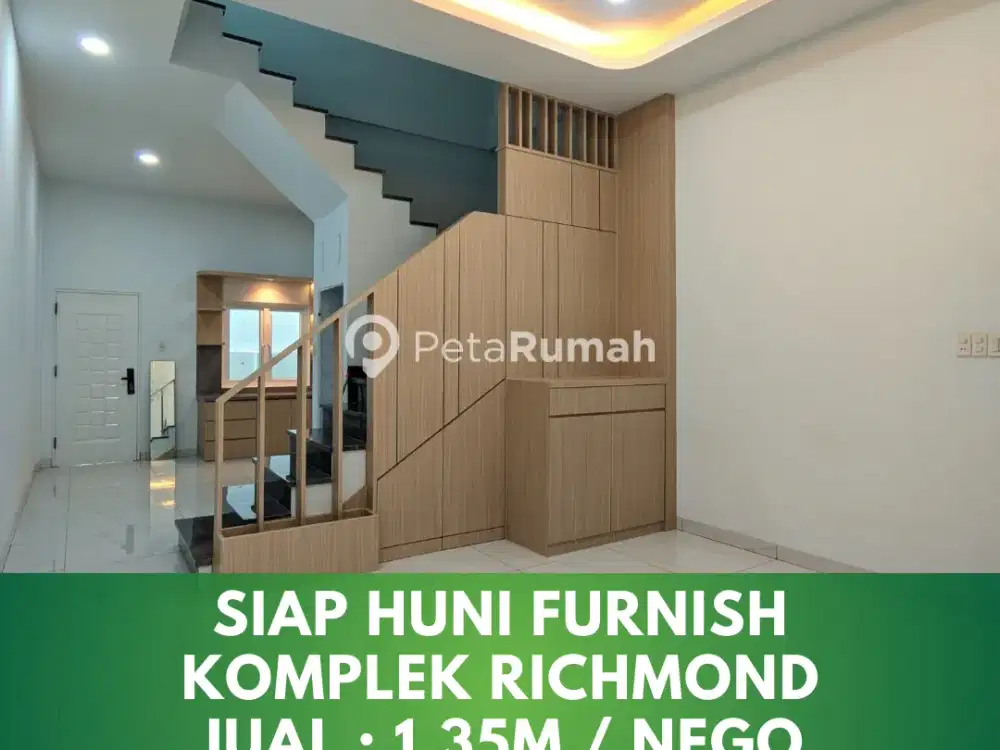 rumah siap huni furnish daerah pancing komplek richmond kota medan