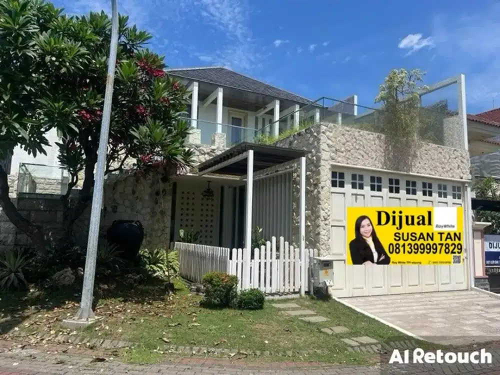RUMAH MEWAH LUX MODEL VILLA TAMAN HUNIAN SATELIT SUKOMANUNGGAL