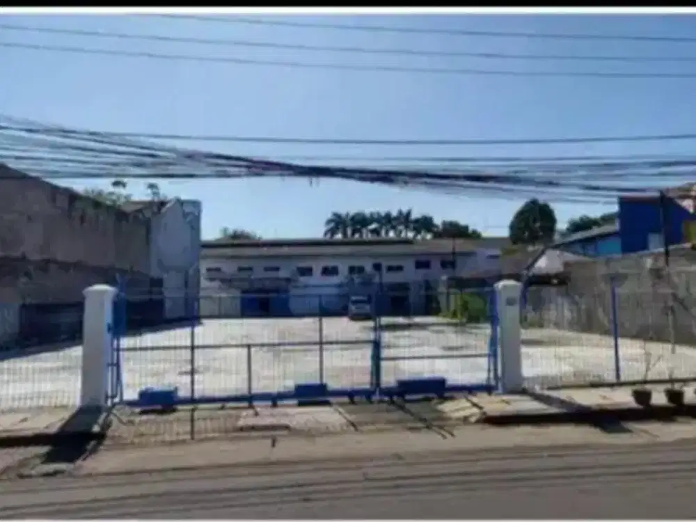 Dijual Gudang Area Komersil 2.341meter di jalan raya bogor km 32