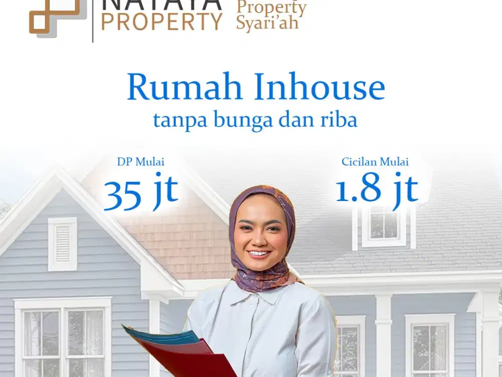 Rumah Inhouse Pasuruan, Bebas Riba Bebas Bank. Lokasi Banyak