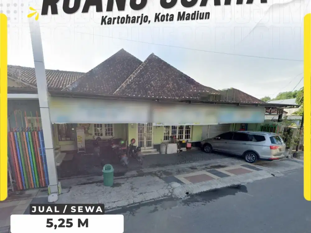 Ruang Usaha Tengah Kota Madiun di Kartoharjo, Kota Madiun