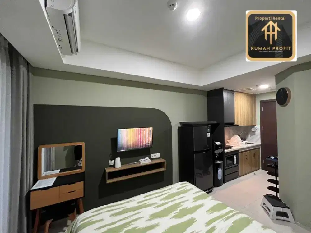 Apartemen alam sutera di sewakan lantai 7 dekat binus view danau alsut