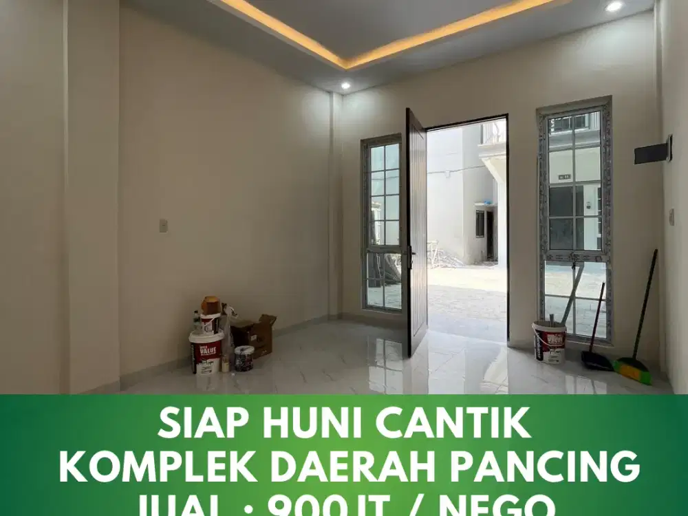 Rumah siap huni komplek daerah pancing kota Medan