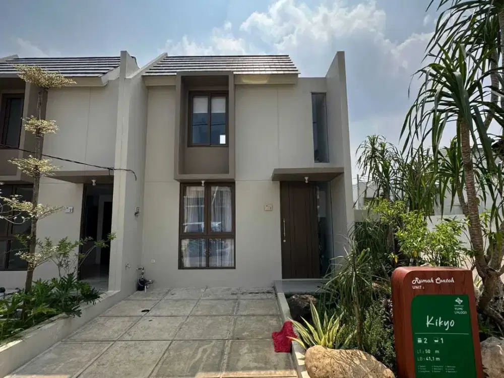 Rumah Modern Minimalis Japanese Style - Springhill Yume Lagoon Serpong