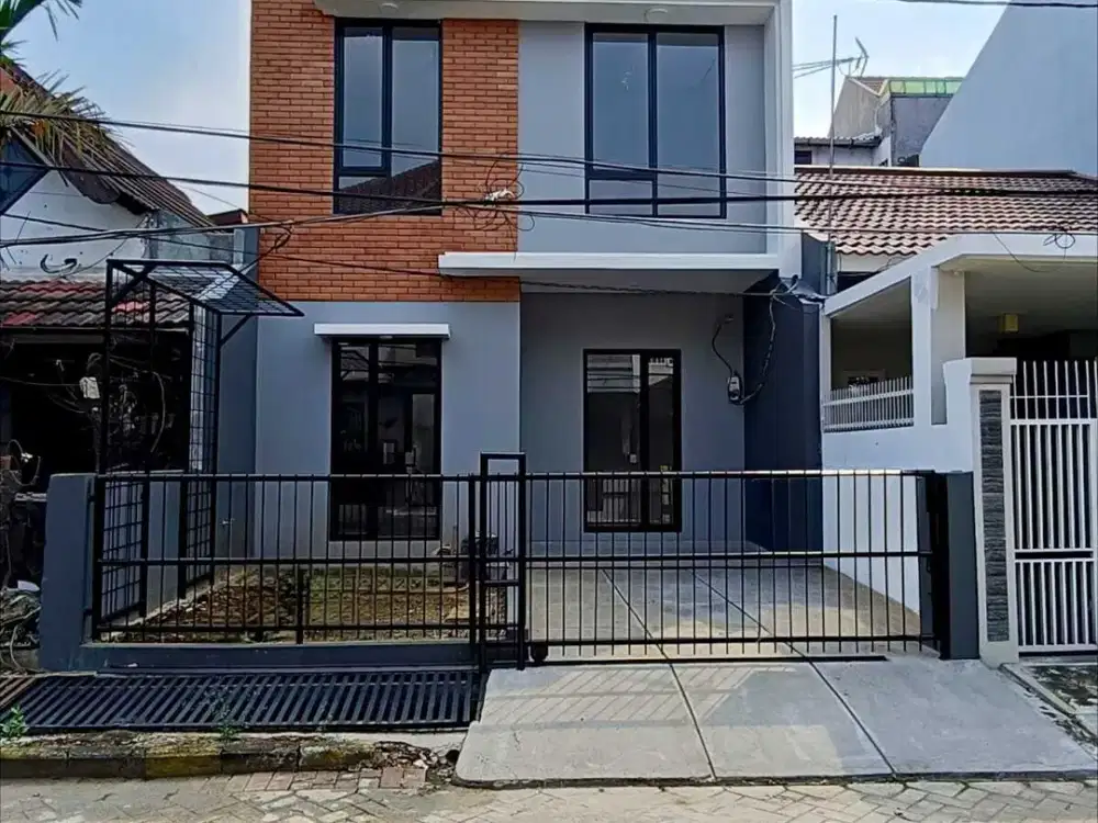 Rumah Modern Minimalis 2 Lantai Brand New Di Bintaro Jaya Sektor 5